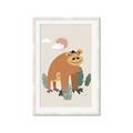 Picture of Friendly Chimp _GroupedProduct_Rectangle_Portrait_Mini_ _GroupedProduct_Rectangle_Portrait_Framed_Matted_
