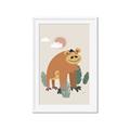 Picture of Friendly Chimp _GroupedProduct_Rectangle_Portrait_Mini_ _GroupedProduct_Rectangle_Portrait_Framed_Matted_