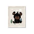Picture of Cute black bear  _GroupedProduct_Rectangle_Portrait_Mini_ _GroupedProduct_Rectangle_Portrait_Framed_Matted_