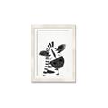Picture of Smiling Zebra _GroupedProduct_Rectangle_Portrait_Mini_ _GroupedProduct_Rectangle_Portrait_Framed_Matted_
