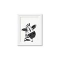 Picture of Smiling Zebra _GroupedProduct_Rectangle_Portrait_Mini_ _GroupedProduct_Rectangle_Portrait_Framed_Matted_
