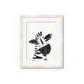 Picture of Smiling Zebra _GroupedProduct_Rectangle_Portrait_Mini_ _GroupedProduct_Rectangle_Portrait_Framed_Matted_