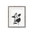 Picture of Smiling Zebra _GroupedProduct_Rectangle_Portrait_Mini_ _GroupedProduct_Rectangle_Portrait_Framed_Matted_