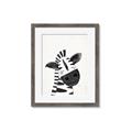 Picture of Smiling Zebra _GroupedProduct_Rectangle_Portrait_Mini_ _GroupedProduct_Rectangle_Portrait_Framed_Matted_