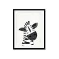 Picture of Smiling Zebra _GroupedProduct_Rectangle_Portrait_Mini_ _GroupedProduct_Rectangle_Portrait_Framed_Matted_