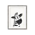 Picture of Smiling Zebra _GroupedProduct_Rectangle_Portrait_Mini_ _GroupedProduct_Rectangle_Portrait_Framed_Matted_