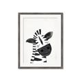 Picture of Smiling Zebra _GroupedProduct_Rectangle_Portrait_Mini_ _GroupedProduct_Rectangle_Portrait_Framed_Matted_