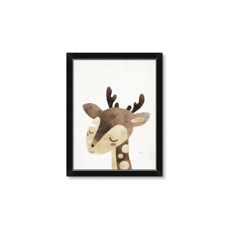 Picture of Blushing deer _GroupedProduct_Rectangle_Portrait_Mini_ _GroupedProduct_Rectangle_Portrait_Framed_Matted_