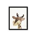 Picture of Blushing deer _GroupedProduct_Rectangle_Portrait_Mini_ _GroupedProduct_Rectangle_Portrait_Framed_Matted_