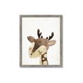 Picture of Blushing deer _GroupedProduct_Rectangle_Portrait_Mini_ _GroupedProduct_Rectangle_Portrait_Framed_Matted_