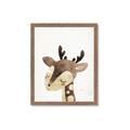 Picture of Blushing deer _GroupedProduct_Rectangle_Portrait_Mini_ _GroupedProduct_Rectangle_Portrait_Framed_Matted_