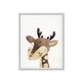 Picture of Blushing deer _GroupedProduct_Rectangle_Portrait_Mini_ _GroupedProduct_Rectangle_Portrait_Framed_Matted_