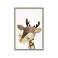 Picture of Blushing deer _GroupedProduct_Rectangle_Portrait_Mini_ _GroupedProduct_Rectangle_Portrait_Framed_Matted_
