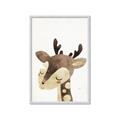Picture of Blushing deer _GroupedProduct_Rectangle_Portrait_Mini_ _GroupedProduct_Rectangle_Portrait_Framed_Matted_