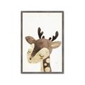 Picture of Blushing deer _GroupedProduct_Rectangle_Portrait_Mini_ _GroupedProduct_Rectangle_Portrait_Framed_Matted_