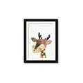 Picture of Blushing deer _GroupedProduct_Rectangle_Portrait_Mini_ _GroupedProduct_Rectangle_Portrait_Framed_Matted_