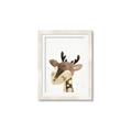 Picture of Blushing deer _GroupedProduct_Rectangle_Portrait_Mini_ _GroupedProduct_Rectangle_Portrait_Framed_Matted_