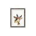Picture of Blushing deer _GroupedProduct_Rectangle_Portrait_Mini_ _GroupedProduct_Rectangle_Portrait_Framed_Matted_