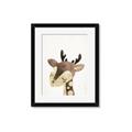 Picture of Blushing deer _GroupedProduct_Rectangle_Portrait_Mini_ _GroupedProduct_Rectangle_Portrait_Framed_Matted_
