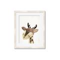 Picture of Blushing deer _GroupedProduct_Rectangle_Portrait_Mini_ _GroupedProduct_Rectangle_Portrait_Framed_Matted_