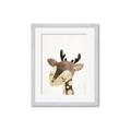 Picture of Blushing deer _GroupedProduct_Rectangle_Portrait_Mini_ _GroupedProduct_Rectangle_Portrait_Framed_Matted_