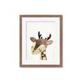Picture of Blushing deer _GroupedProduct_Rectangle_Portrait_Mini_ _GroupedProduct_Rectangle_Portrait_Framed_Matted_