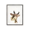 Picture of Blushing deer _GroupedProduct_Rectangle_Portrait_Mini_ _GroupedProduct_Rectangle_Portrait_Framed_Matted_