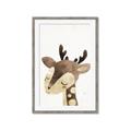 Picture of Blushing deer _GroupedProduct_Rectangle_Portrait_Mini_ _GroupedProduct_Rectangle_Portrait_Framed_Matted_