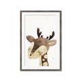Picture of Blushing deer _GroupedProduct_Rectangle_Portrait_Mini_ _GroupedProduct_Rectangle_Portrait_Framed_Matted_