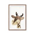 Picture of Blushing deer _GroupedProduct_Rectangle_Portrait_Mini_ _GroupedProduct_Rectangle_Portrait_Framed_Matted_