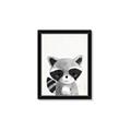 Picture of Curious Raccoon  _GroupedProduct_Rectangle_Portrait_Mini_ _GroupedProduct_Rectangle_Portrait_Framed_Matted_