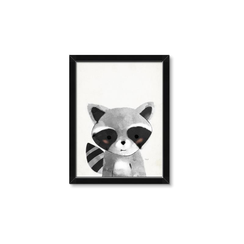 Picture of Curious Raccoon  _GroupedProduct_Rectangle_Portrait_Mini_ _GroupedProduct_Rectangle_Portrait_Framed_Matted_