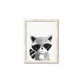 Picture of Curious Raccoon  _GroupedProduct_Rectangle_Portrait_Mini_ _GroupedProduct_Rectangle_Portrait_Framed_Matted_