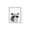 Picture of Curious Raccoon  _GroupedProduct_Rectangle_Portrait_Mini_ _GroupedProduct_Rectangle_Portrait_Framed_Matted_
