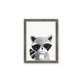 Picture of Curious Raccoon  _GroupedProduct_Rectangle_Portrait_Mini_ _GroupedProduct_Rectangle_Portrait_Framed_Matted_