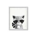 Picture of Curious Raccoon  _GroupedProduct_Rectangle_Portrait_Mini_ _GroupedProduct_Rectangle_Portrait_Framed_Matted_