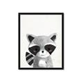 Picture of Curious Raccoon  _GroupedProduct_Rectangle_Portrait_Mini_ _GroupedProduct_Rectangle_Portrait_Framed_Matted_
