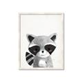 Picture of Curious Raccoon  _GroupedProduct_Rectangle_Portrait_Mini_ _GroupedProduct_Rectangle_Portrait_Framed_Matted_