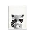 Picture of Curious Raccoon  _GroupedProduct_Rectangle_Portrait_Mini_ _GroupedProduct_Rectangle_Portrait_Framed_Matted_