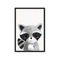 Picture of Curious Raccoon  _GroupedProduct_Rectangle_Portrait_Mini_ _GroupedProduct_Rectangle_Portrait_Framed_Matted_