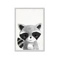 Picture of Curious Raccoon  _GroupedProduct_Rectangle_Portrait_Mini_ _GroupedProduct_Rectangle_Portrait_Framed_Matted_