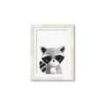 Picture of Curious Raccoon  _GroupedProduct_Rectangle_Portrait_Mini_ _GroupedProduct_Rectangle_Portrait_Framed_Matted_