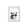 Picture of Curious Raccoon  _GroupedProduct_Rectangle_Portrait_Mini_ _GroupedProduct_Rectangle_Portrait_Framed_Matted_