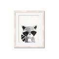 Picture of Curious Raccoon  _GroupedProduct_Rectangle_Portrait_Mini_ _GroupedProduct_Rectangle_Portrait_Framed_Matted_