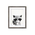 Picture of Curious Raccoon  _GroupedProduct_Rectangle_Portrait_Mini_ _GroupedProduct_Rectangle_Portrait_Framed_Matted_