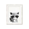 Picture of Curious Raccoon  _GroupedProduct_Rectangle_Portrait_Mini_ _GroupedProduct_Rectangle_Portrait_Framed_Matted_