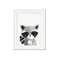 Picture of Curious Raccoon  _GroupedProduct_Rectangle_Portrait_Mini_ _GroupedProduct_Rectangle_Portrait_Framed_Matted_