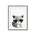 Picture of Curious Raccoon  _GroupedProduct_Rectangle_Portrait_Mini_ _GroupedProduct_Rectangle_Portrait_Framed_Matted_