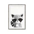 Picture of Curious Raccoon  _GroupedProduct_Rectangle_Portrait_Mini_ _GroupedProduct_Rectangle_Portrait_Framed_Matted_