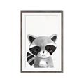 Picture of Curious Raccoon  _GroupedProduct_Rectangle_Portrait_Mini_ _GroupedProduct_Rectangle_Portrait_Framed_Matted_